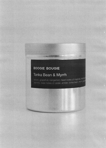 Boogie Bougie Tonka Bean & Myrrh