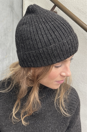 Soil Aarhus Beanie Dark Grey