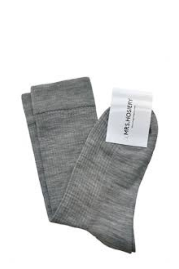 Mrs. Hosiery Merino Fine Sock Light