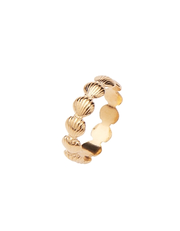 Pico Coquille Ring Gold