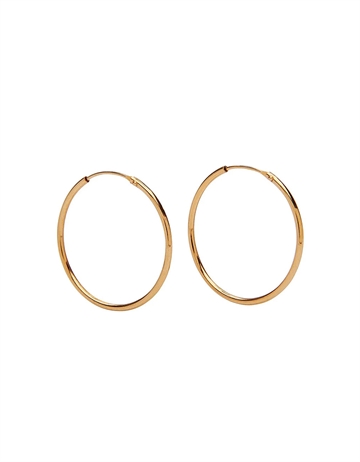 Pico Leanne Grande Hoops Gold