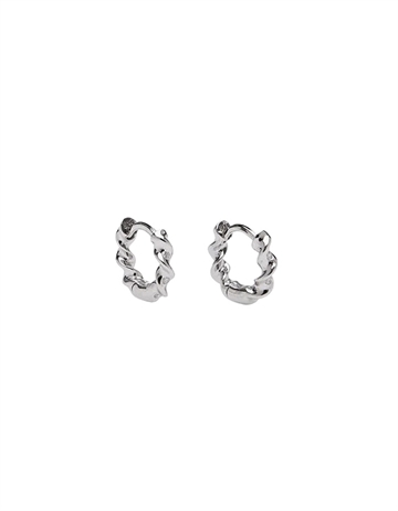 Pico Rae Hoops Silver