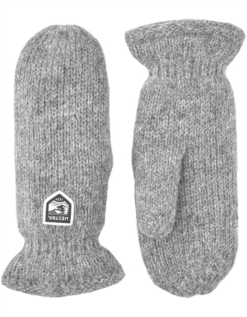 Hestra Basic Wool Mittens Grey