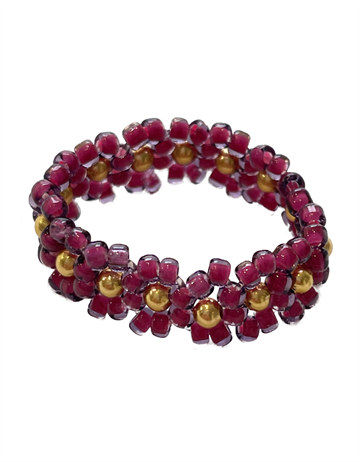 Ibu ring lace maroon