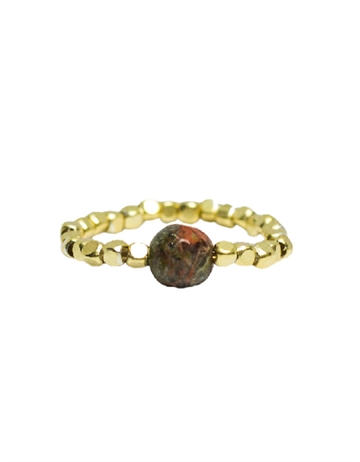 Ibu ring peggy unakite