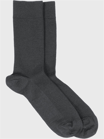 Mrs. Hosiery Merino Fine Dark Grey 