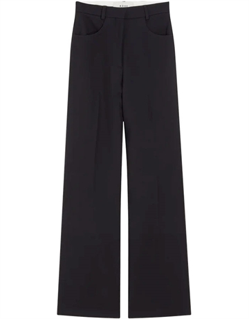 Róhe Straight Leg Trousers Noir