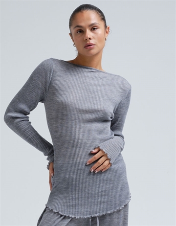 Seamless Basic Elegante Grey Melang