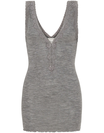 Seamless Basic Woollen Grey Melange