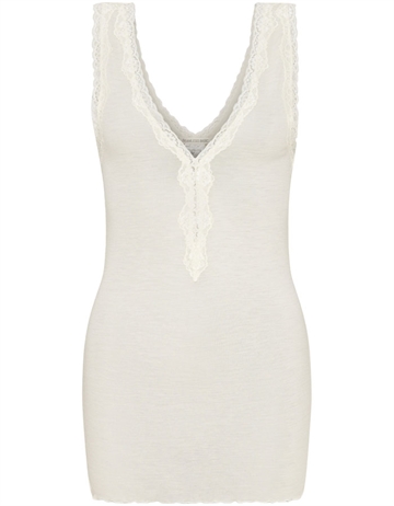 Seamless Basic Woollen Off White