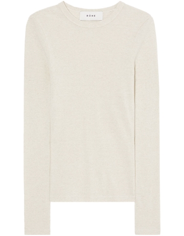 Róhe Hemp Layering Top Cream Melang