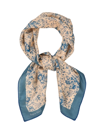Tapis Noir Light Blue Toile Scarf