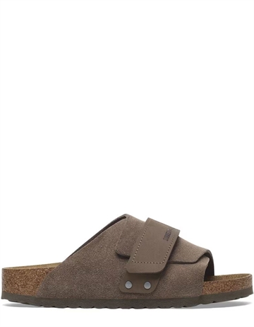 Birkenstock Kyoto Nubuck/Suede Leather - Concrete Gray