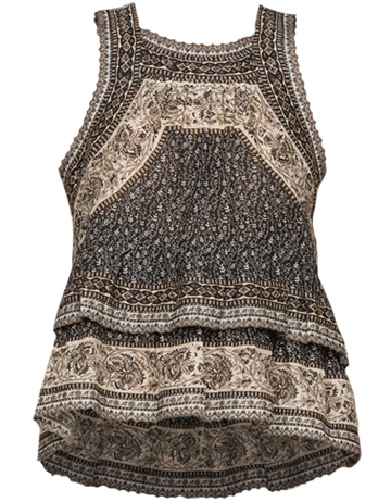 Sea New York Palma Print Top
