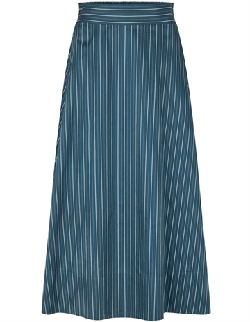 Tapis Noir Cate Blue Stripe