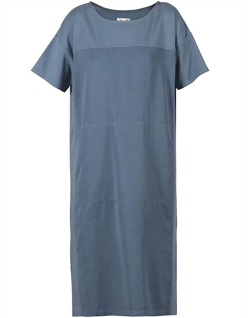 Blue Sportswear Dot Dress, Iron Blue