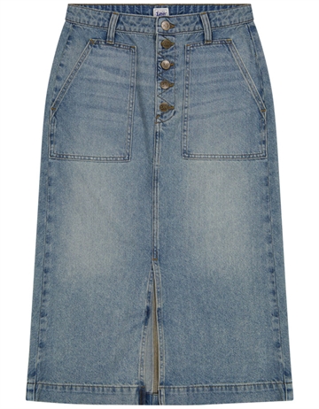 Lee Patch Pocket Midi Skirt, Touch The Sky