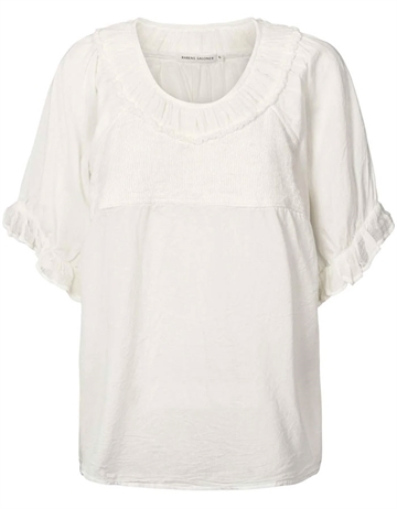Rabens Saloner Dorita Top, White