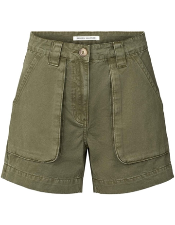 Rabens Saloner Nata Shorts, Deep Green